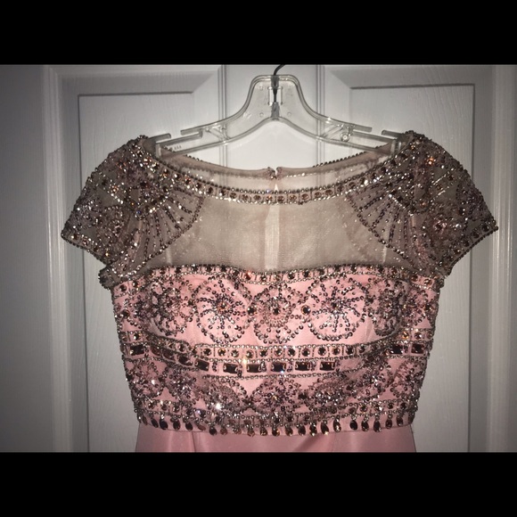 Sherri Hill two piece pink prom dress💓 - Picture 4 of 7